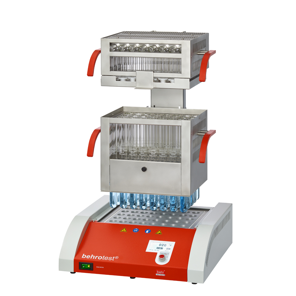 BehrLabor behrotest® Micro Kjeldahl Block Digestion System, with 16