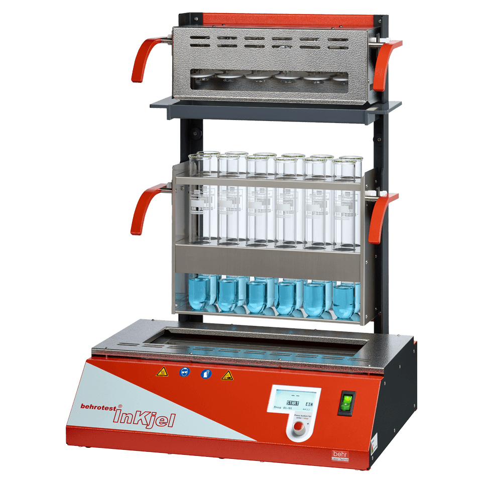 Programmable infrared digestion system for 12 glass vessels Programmable infrared digestion system for 12 glass vessels