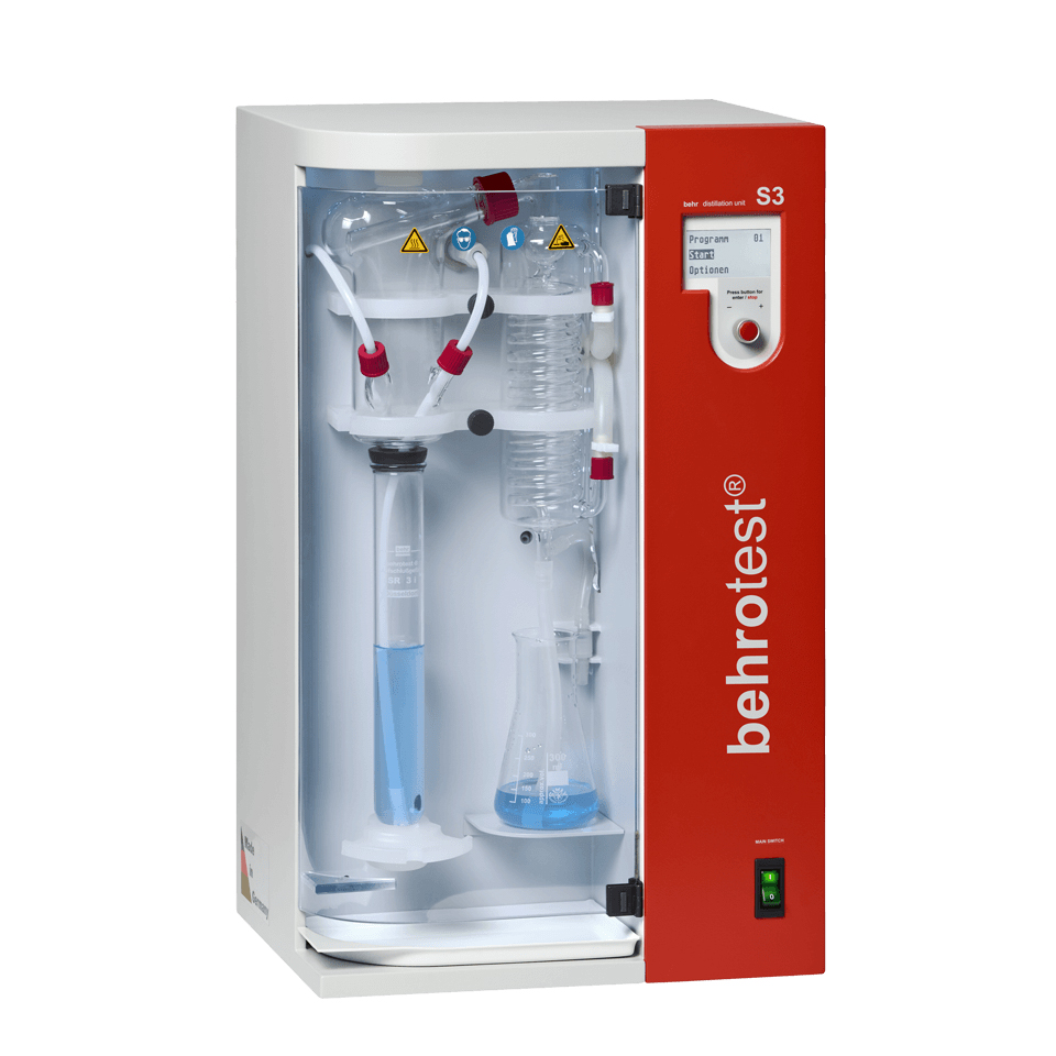 Steam distillation unit, semi-automatic S 3 Steam distillation unit, semi-automatic S 3