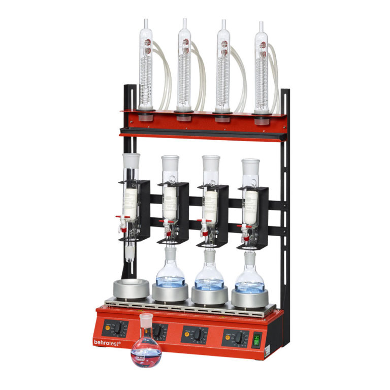 Behr-Labor behrotest ® Twisselmann Extraction, flat-bottom flask, 4 ...